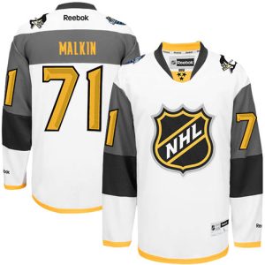 NHL Pittsburgh Penguins Trikot #71 Evgeni Malkin Authentic Weiß Reebok 2016 All Star
